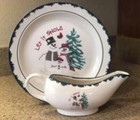 Vintage  let It Snow  Atico 1998 Place Setting For 16  Complete Sets For 16