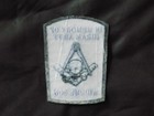 Masonic Hiram Abiff Black White Patch Square Compass Iron Sew Fraternity New 