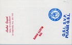 Custom  Bird Art  Qsl Card Vintage Amateur Ham Radio Citizen Band Radio