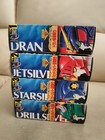 Lot 4 Sega Vintage Japan Robots  Dran  Jetsilver  Starsilver  Drillsilver 