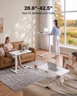 Vevor Overbed Table Mobile Bedside Desk 31 5  X 17 7  Wheels Height Adjustable