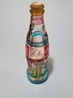 Vintage Cayman Islands Hand Painted Souvenir Coca-cola Bottle Stained Glass Look