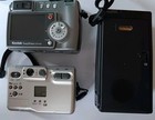 Lot Of 3 Cameras Canon Kodak Untested Parts Only Elph Lt260 Easyshare Dx7440