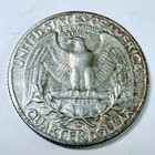 1955 D Toned Washington Quarter 90  Silver  Extra Fine Condition  10593