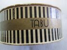 Vintage Tabu  Dana  Paris - New York  Dusting Powder Empty Container