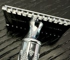 Vintage 1930 Gillette New Deluxe Silver Plated Belmont Criterion