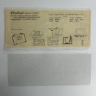 Vintage Craftaid Billfold Or Bible Leather Template No  3120 Cross Praying Hands