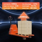 4400lbs Fully Electric Pallet Truck 48v Lithium Battery 48  X 27  Usa Stock