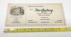 Antique Brochure The Androy Hotel Hibbing Minnesota Advertisement Ephemera