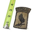 Original Vietnam War Us Army 173rd Airborne Brigade Twill Subdued Patch P11