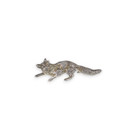 Vintage 20th Century English 925 Silver Fox Figurine By Silvant   Jones 17g