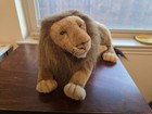 Hansa Lion Plush Stuffed Animal 2017 Medium Brown tan Washable Mpn 2970