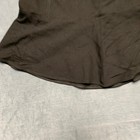 Womens Flare Skirt Womens Black Flounce Hem Back Zip Summer Wear Preppy Party