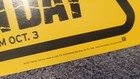 Green Day Warning Sign 2 Sided Promo 9x10  Flyer 2000 Reprise Records 
