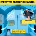    New Inflatable Paint Booth   10x8x8 Ft   Portable Tent   Blower Included