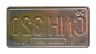 Dukes Of Hazzard   General Lee   Cnh 320   Stamped Replica Prop License Plate