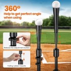 Portable Batting Tee For Baseball softball 23 23 To 40 16 Inch Baseball Tee