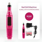 Electric Drill Nail File Acrylic Art File Manicure Pedicure Portable Machine Kit