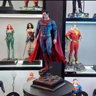 Super High Quality Dc Series Justice League Steel Man Superman Statue Handmade