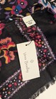 Vera Bradley Square Soft Fringe Scarf Foxwood 30    X 70  Rectangle Nwt