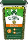 Greenies Feline Cat Dental Treats - Chicken  21 Oz X 3 Pack