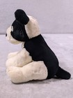 Vtg Sprockets By Russ Black White Patch Dog Plush Stuffed Animal 41834