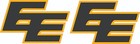 Black Inspired Elks Full Size Football Helmet Decals