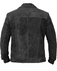 New Men s Motorcycle Real Lambskin Suede Leather Slim Fit Vintage Biker Jacket