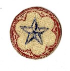Army Service Forces White Back Patch Wwii Vintage