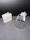 Swarovski 2016 Annual Crystal Bell Ornament Star Clapper Nib W  Coa  5221235