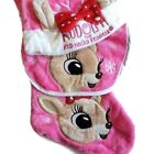 Rudolph Red Nose   Clarice Babys First Christmas 3 Piece Set Hat Bib   Stocking