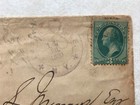 Envelope Postal Cover 1880 Someplace In Ny To Ny Se66 Cancel Stamp