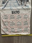 Vintage Lot Of 7 Calendar Towels 50s-60s-70s Country Kitchen Decor Floral Fruit