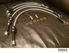 Maserati Granturismo Stainless Steel Braided Brake Lines  m145  07-20