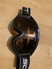 Scott Black   White  Ski Snow Goggles Adjustable Logo