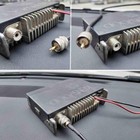 Vhf Uhf Dual Band 2m 70cm Antenna Ham Radio Magnet Base 10ft Cable Pl259 Male
