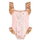 Nwt Disney Store Belle Swimsuit Beauty And The Beast Upf 50  Girls Princess