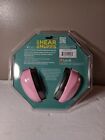 Lucid Audio Baby Hear Muffs 0-4 Pink And White Noise Muffle Earmuffs New