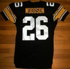 1992 Pittsburgh Steelers Rod Woodson Team Issued Auth Game Jersey Sz 46 Starter