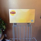 Vintage Lipton Tea Store Display Metal Stand