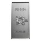 2024 Fiji Dragon 1 Oz High Relief Antique  999 Silver Coin Bar In Box