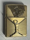 Zippo 1997 Barrett Smythe Martini Surprise Emblem Lighter Unfired In Box D589