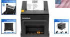 Fast 300mm s Usb Pos Receipt Printer  80mm With Auto Cutter   250 Paper Capacity