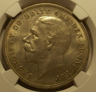 Great Britain  1935 George V Crown  Ngc Ms 64  715 000 Mintage 