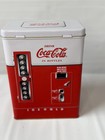 Vintage 1997 Coca-cola Vending Machine Tin Houston Harvest Coke Collectible