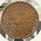 1841 Hard Times Token Webster Credit Current Not One Star Reverse Ht16 Sp1491
