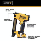 Dewalt 20v Max Cable Stapler With 2 0ah Battery  Charger And Bag Dcn701d1