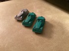 Set Of Three  Vintage Midgetoy Diecast Toy Classic Cars