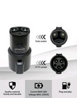 New 250v Sae J1772 To Tesla Charger Charging Adapter Connector For Model S x y 3