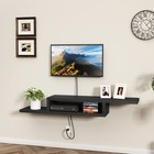 Floating Tv Stand Shelf  Wall Mount Entertainment Center  60    Media Console S   